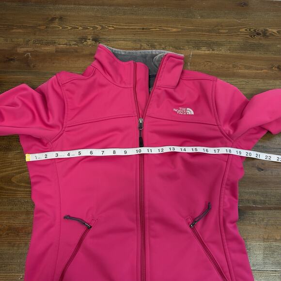 The North Face Jacket Womens Size Medium Pink Soft Shell Winter Coat Sherpa - Picture 4 of 6